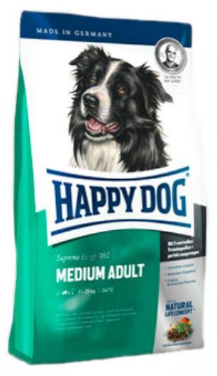 Happy Dog F+V Adult Medium 4kg Száraztáp Kutya