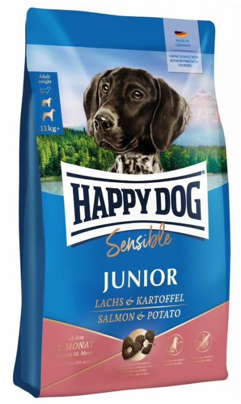 HAPPY DOG JUNIOR 10KG LAZAC BURGONYA SZÁRAZTÁP KUTYA