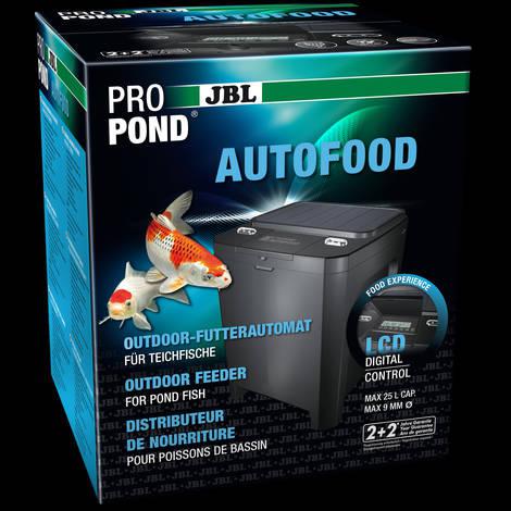 JBL ProPond AutoFood - Időjárásálló,napelemes automata etető koi és egyéb tavi halak számára (25l)