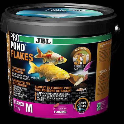 JBL ProPond Flakes - pehelytáp tavi halak részére (M) 0,72kg/5,5l