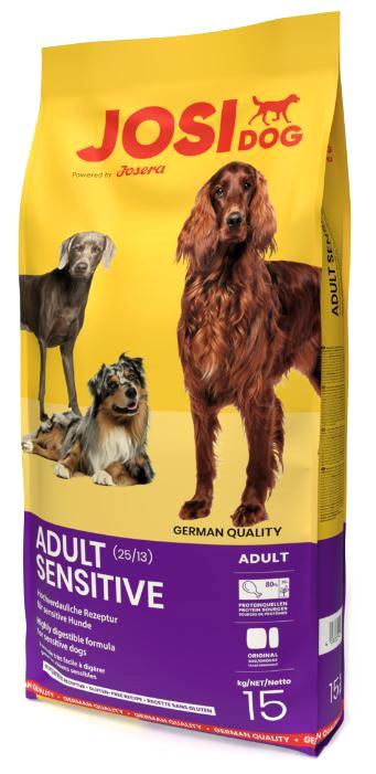 JosiDOG 15kg Adult Sensitive Kutya Száraztáp Josera