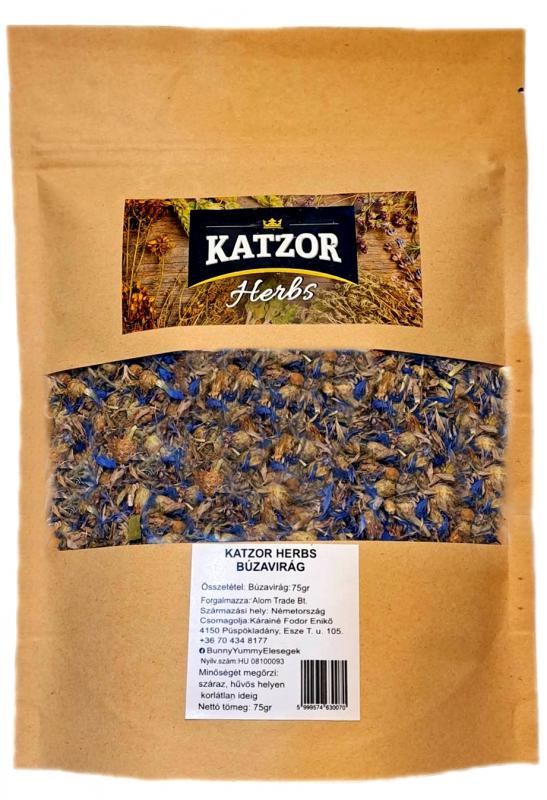 KATZOR HERBS 75G BÚZAVIRÁG