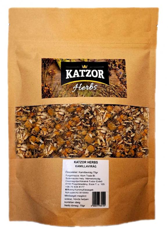 KATZOR HERBS 75G KAMILLAVIRÁG