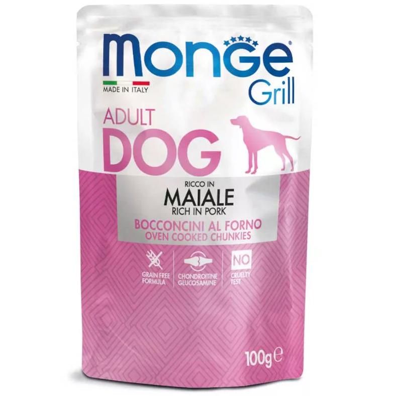MONGE Dog Grill Sertés 100g