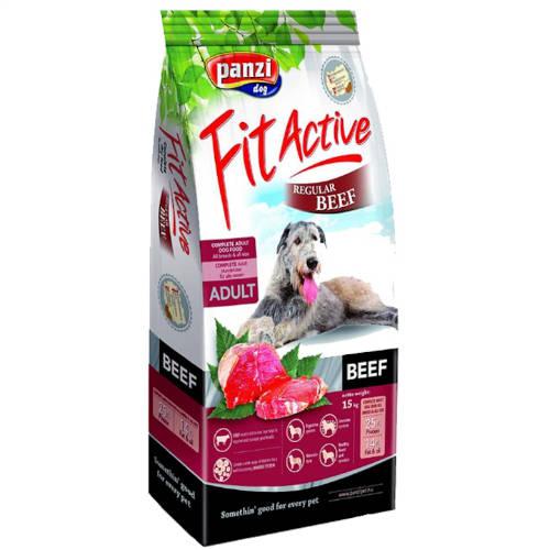 Panzi FitActive Beef Adult (marha) száraztáp - Felnőtt kutyák részére 4kg