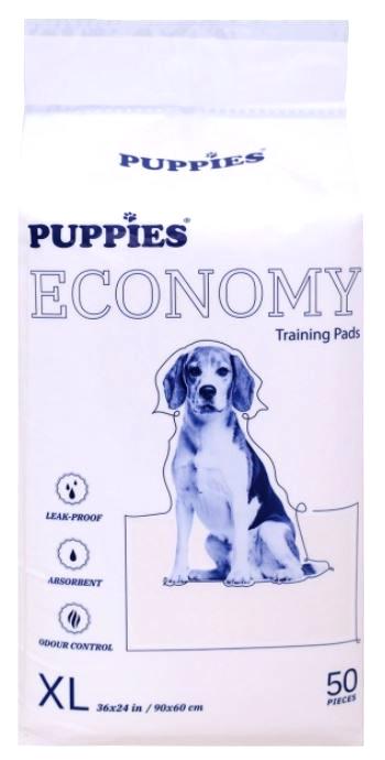 Puppies ECONOMY 50db 90x60cm XL pelenka