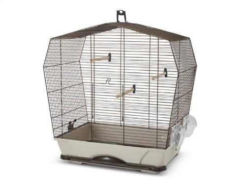 SAVIC Mary 40 - kalitka (mokka-gránit szín) díszmadarak részére (53,5x32x55cm)