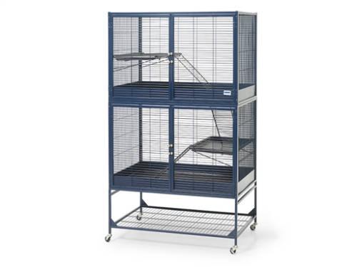 Savic Suite Royale Super De Luxe (S) Animal Cage - ketrec (sötétkék) kisállatok részére (95x63x159cm)