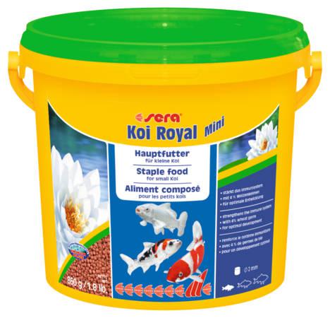 Sera Koi Royal HF Mini - Főtáplálék Koi Pontyok részére (3800ml)