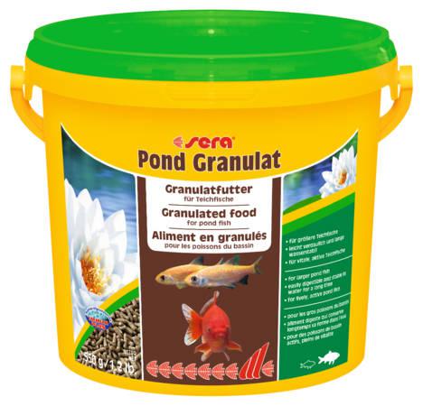 Sera Pond Granulat - pond táplálék - kerti tavakba (3800ml)