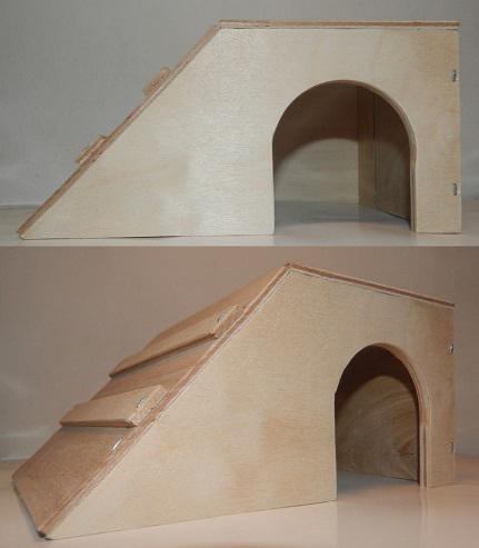 TENGERIMALACHÁZ LÉPCSŐS 3 24,5X19X13CM ... RÉTEGELT LEMEZ