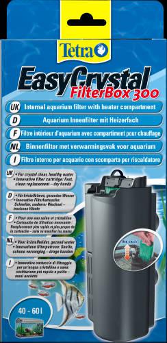 Tetra EasyCrystal FilterBox 300 - belső szűrő, fűtőrekesszel (40-60l akváriumhoz)