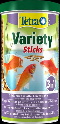 Tetra Pond Variety Sticks - Lebegő táplálék (stick) kerti halak részére (1l/150g)