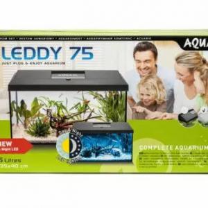 AquaEl Leddy Plus 75 Day&Night; black - akvárium szett (fekete) 105liter (75x35x40cm)