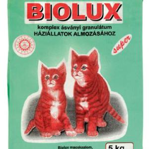 BIOLUX 5KG MACSKAALOM ZEOLIT ALAPÚ