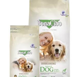 Bonacibo 15kg Adult Dog Lamb&Rice; szardella Zöld Hypoallergenic Szuper prémium eledel