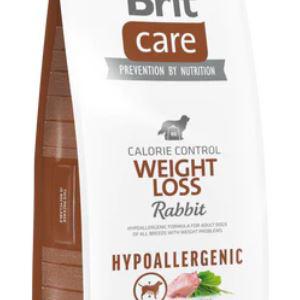 BRIT CARE 12KG HYPO WEIGHTLOSS RABBIT 9169 SBARNA HYPOALLERGENIC CALORIE CONTROL