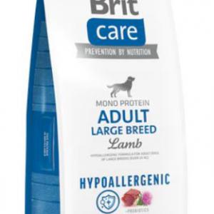 Brit Care 12kg MonoP Adult LBr Lamb Hypo Large, Mono Protein Hypoallergenic Gabonás Száraztáp Kutya
