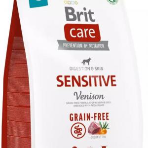 BRIT CARE 3KG DIGSKIN SENS VENISON