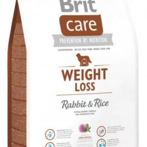 Brit Care 3kg Weight Loss Rabbit HIPOALLERGÉN RIZSES NYÚLHÚS ÖSSZETÉTEL TÚLSÚLYOS KUTYÁK SZÁMÁRA