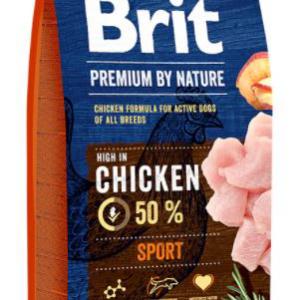 Brit Premium 15kg Sport Száraztáp Kutya