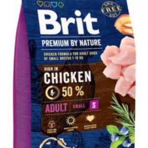 BRIT PREMIUM 3KG ADULT SMALL SZÁRAZTÁP