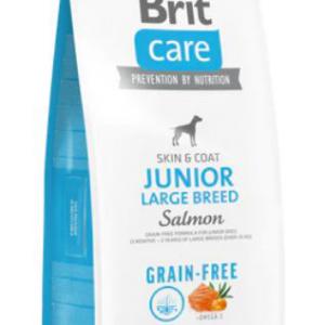 BRITCARE 12KG SKINCOAT JUNIOR LB SALMON 8865 VKÉK GAMONAMENTES SZÁRAZTÁP KUTYA