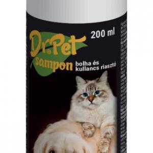 DR. PET SAMPON BOLHA ÉS KULLANCS RIASZTÓ 200ML KUTYA MACSKA