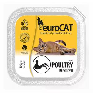 EURO CAT ALUTÁLKA 100G BAROMFI