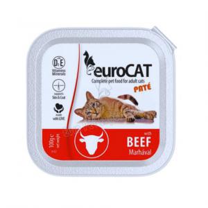 EuroCat alutálka marhás paté 100g