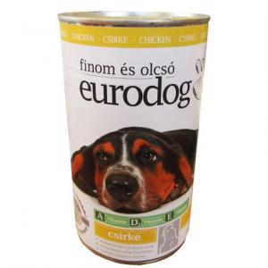 Eurodog csirkés konzerv 1240g