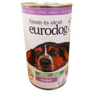 Eurodog májas konzerv 1240g