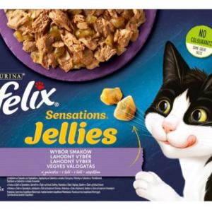 Felix Sensation 12x85g Jellies Vegyes Válogatás Aszpikban