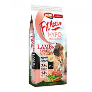 FitActive ORIGINALS 15kg PUPPY&JUNIOR; HYPOALLERGENIC Lamb&Spring; Veggies