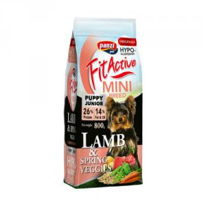 FitActive ORIGINALS MINI 800g PUPPY HYPOALLERGENIC Lamb&Spring; Veggies