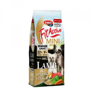 FitActive ORIGINALS MINI 800g SENIOR HYPOALLERGENIC Lamb&Spring; Veggies