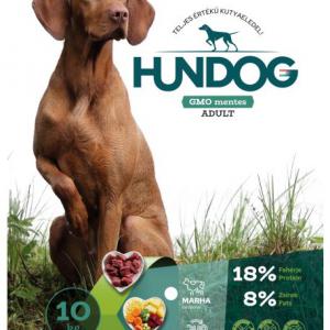 HUN DOG 10KG DUO-MIX 18/8 MARHA BÁRÁNY-MÁJ CSONT ALAKÚ SZÁRAZTÁP