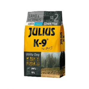 JULIUS K-9 SD2 Senior Utility Dog Hypoallergenic Lamb&Herbals; (bárány&gy;ógynövény) 10kg - Gabonamentes száraztáp, idős/túlsúlyos kutyák részére