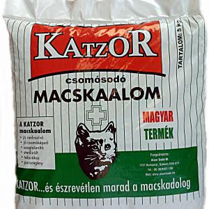 KATZOR 5KG CSOMÓSODÓ ALOM BENTONIT ALAPÚ PORMENTES BENTONIT MACSKAALOM 2-5MM SZEMCSEMÉRET