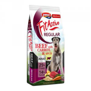 Panzi FitActive Beef Adult (marha) száraztáp - Felnőtt kutyák részére (15kg)