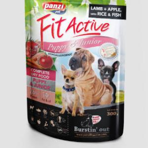 Panzi FitActive Hypoallergén Puppy Lamb (bárány,rizs,alma) száraztáp - Kölyök kutyák részére (300g)