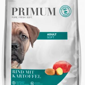 PRIMUM Soft 5kg Marha burgonya puha kutyatáp RIND ízletes, félpuha eledel felnőtt kutyák számára