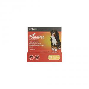 SafePet 412,5mg/5,5 ml spot on kutya XL 40-55 kg 1x