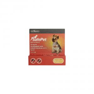 SafePet 75 mg/1 ml spot on kutya S 2-10 kg 1x