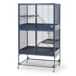 Savic Suite Royale Super De Luxe (S) Animal Cage - ketrec (sötétkék) kisállatok részére (95x63x159cm)