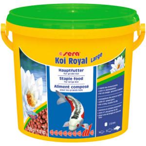 Sera Koi Royal Large - díszhaltáp nagytestű (25cm) Koi pontyok részére (3,8l)