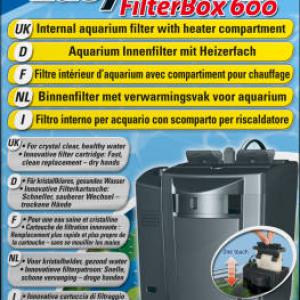 Tetra EasyCrystal FilterBox 600 - belső szűrő, fűtőrekesszel (50-150l akváriumhoz)