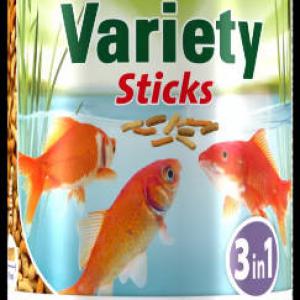 Tetra Pond Variety Sticks - Lebegő táplálék (stick) kerti halak részére (1l/150g)