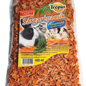 TRÓPUS Rágcsáló Finomság Sárgarépa 130g