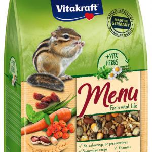 VITAKRAFT BURUNDUK MENÜ 600G MÓKUS